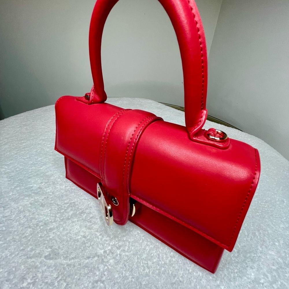 Red Designer Handbag - Picture 9 of 13